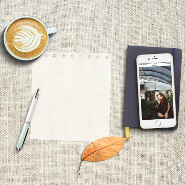 iphone Coffee Cup Mockup Templates