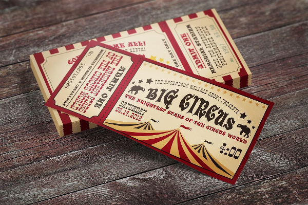 Perfect Event Tickets Mockup