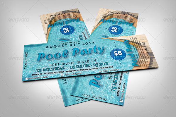 Event Tickets Mockup Template