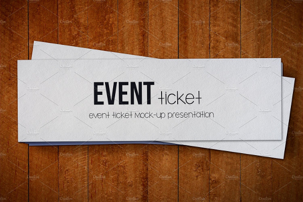 Attractive Event Tickets Mockup Pack
