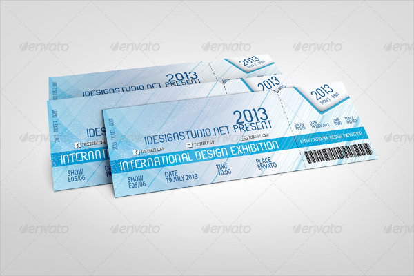 Event Tickets Mockup Template