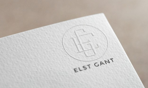 Logo in Paper Mock Up Free PSD