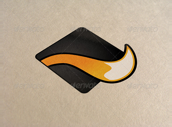 Logo on Paper Mock-Ups