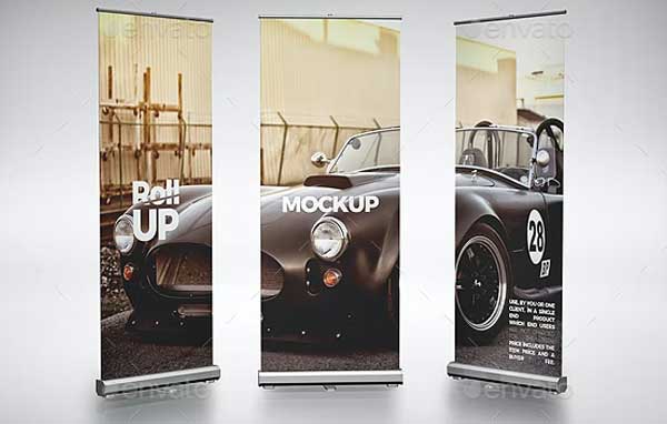 Studio Roll Up Mockups