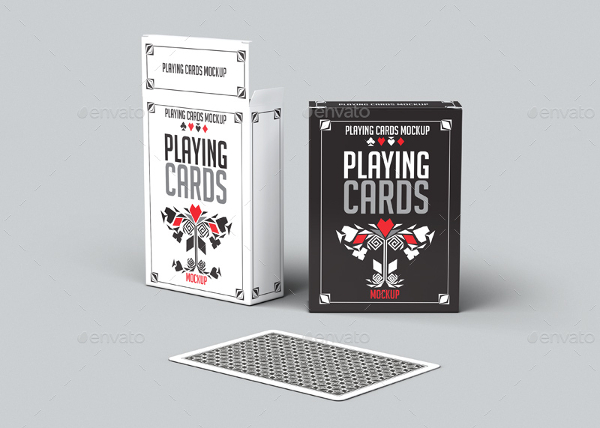 Simple Playing Cards Mock-Up
