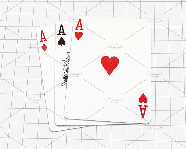 Realistic Playing Card Mockups