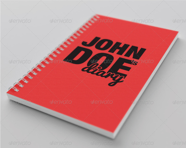 Professional Notebook Mock-Up