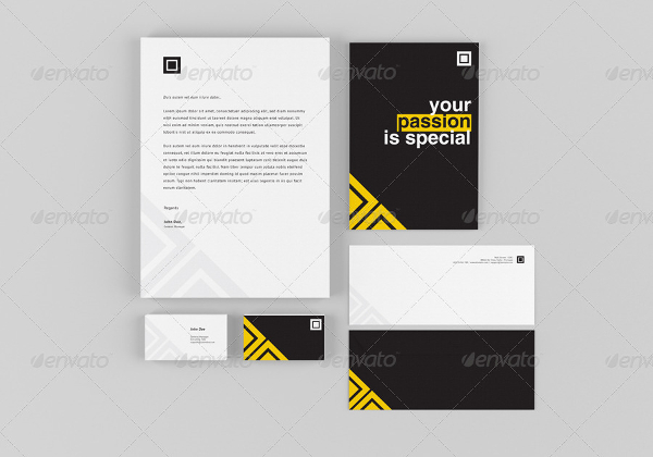 Graphic Design Corporate Identity Mockup