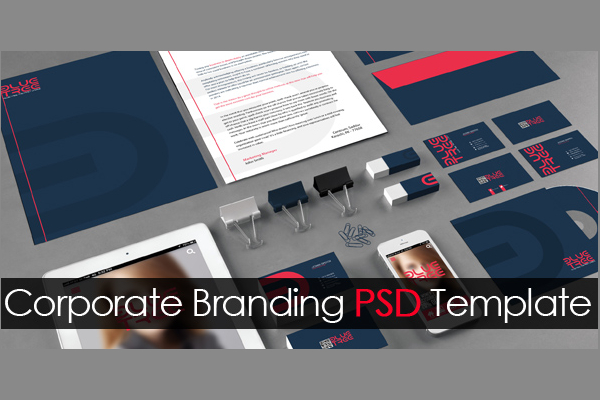 Free Corporate Design Branding PSD Template