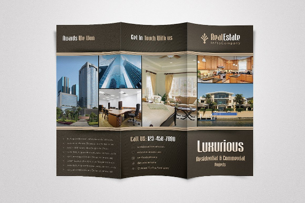 Real Estate Brochure Mock-up