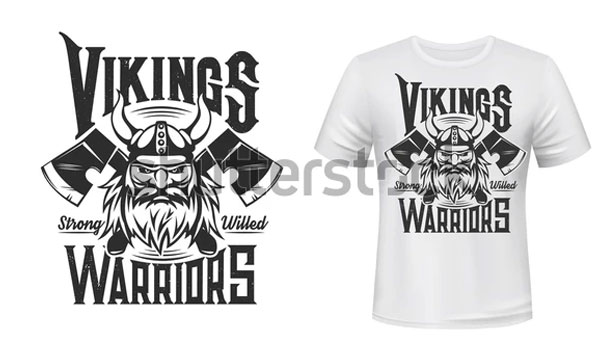 Warrior T-shirt Mockup