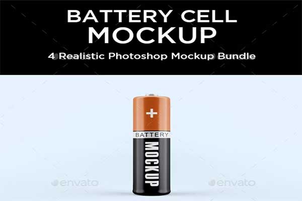 Battery Cell Mockup