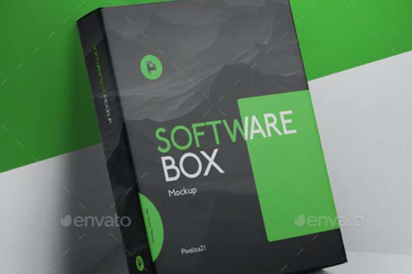 Software Box Mockups