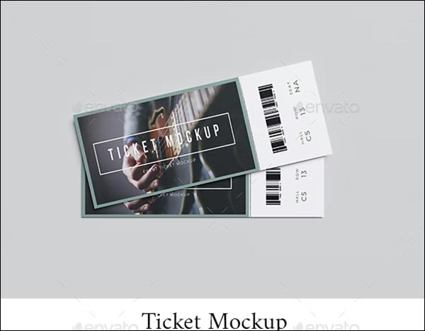 Ticket Mockups