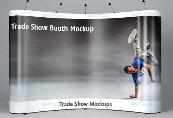 Photo Realistic Trade Show Booth Mockups