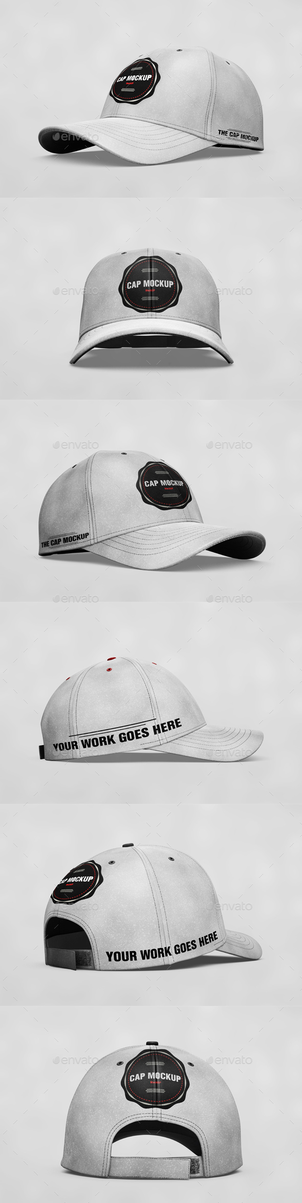 16 Cap Mockup