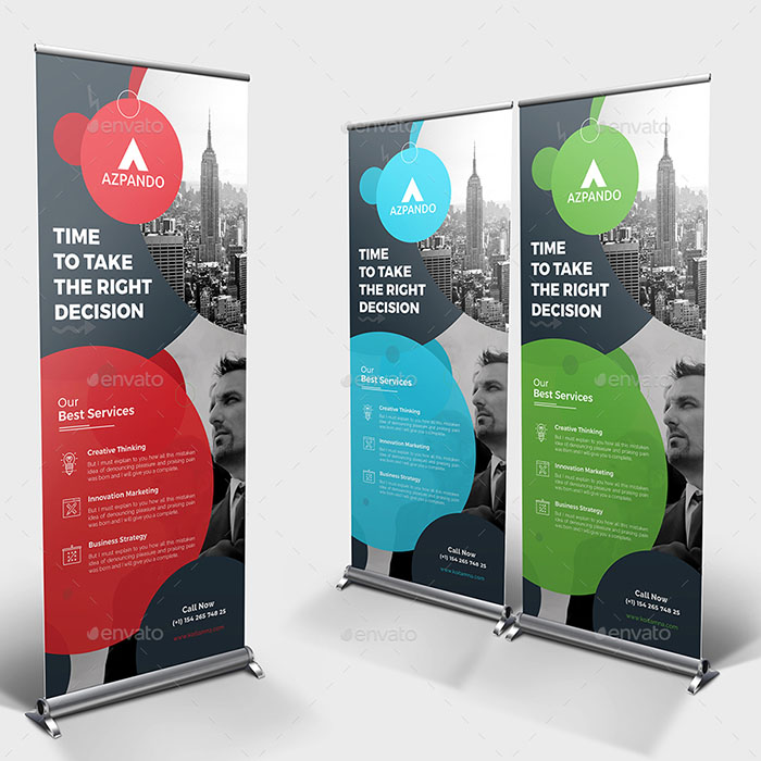 Corporate Roll-up Banner Template