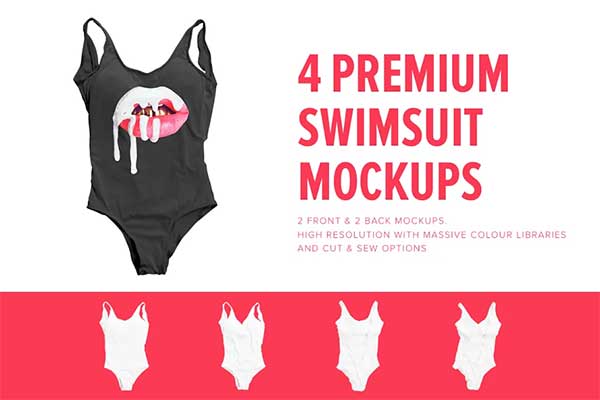 Premium Swimsuit Mockups