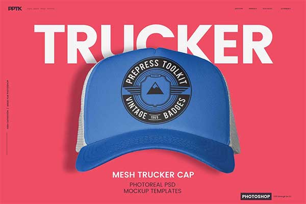 Trucker Hat Mockups