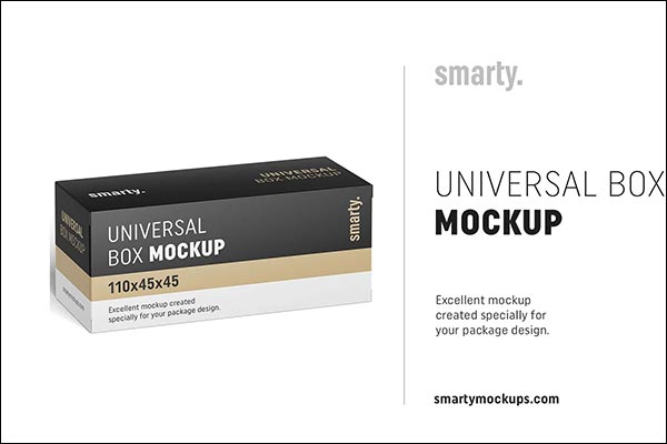 Universal Box Mockup